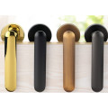 European silent wooden door lock Interior bedroom door lock Simple and stylish door lock